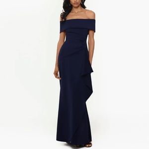 Xscape navy dress